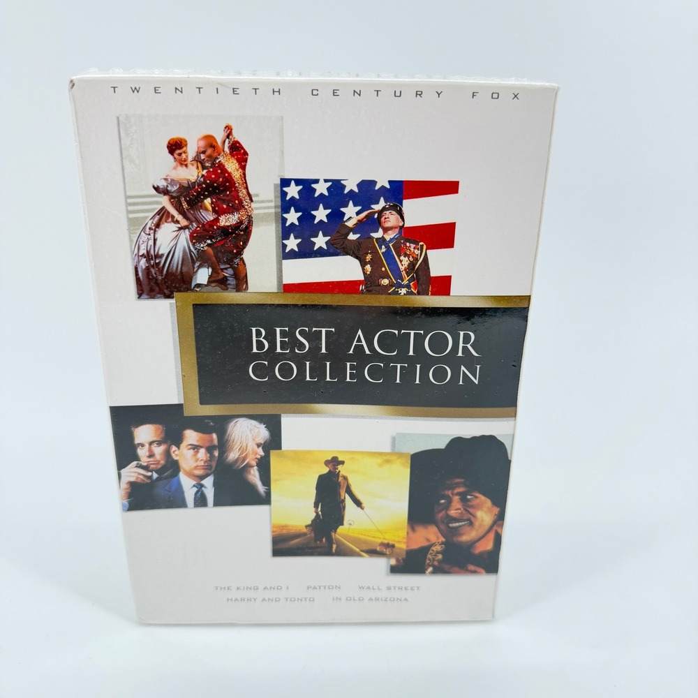 20th Century Fox Best Actor Collection 5-Film DVD Set New Sealed!